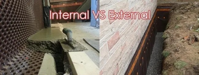 Internal Waterproofing or External Waterproofing Which is more important for homes?