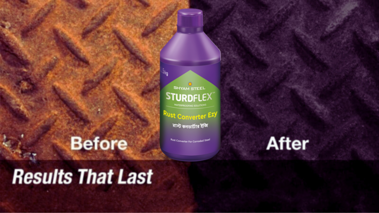 Want a Solution for Rust-Affected Structures and Products in your home Try Sturdflex Rust Converter Ezy!